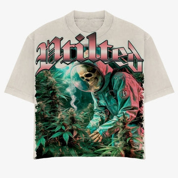 Vtilted - "Haze" Tee - White — front view