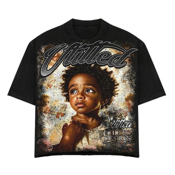 Vtilted - "Shadows" Tee - Jet Black — front view